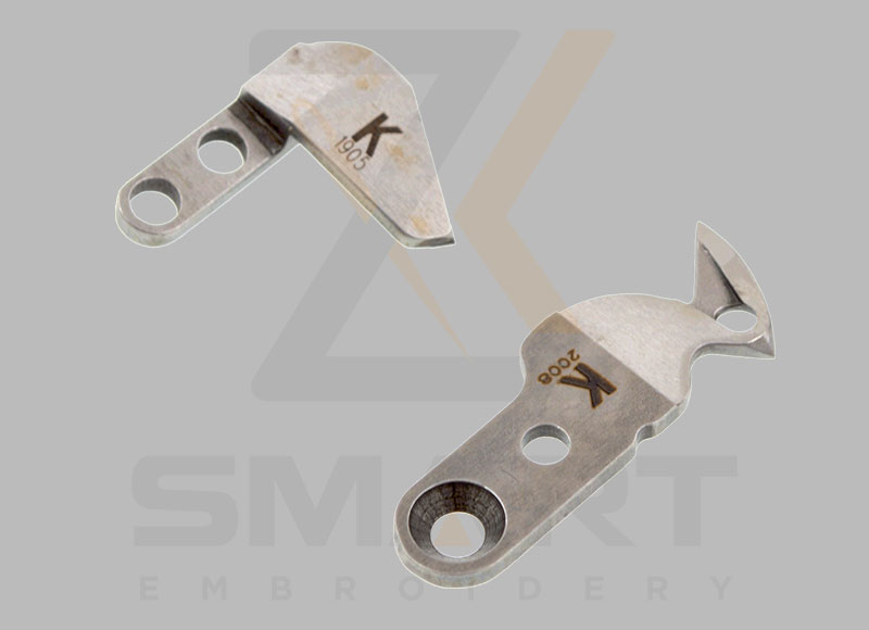 تاجیما کڑھائی مشین بلیڈ فکسڈ اور متحرک چاقو C030102F-M