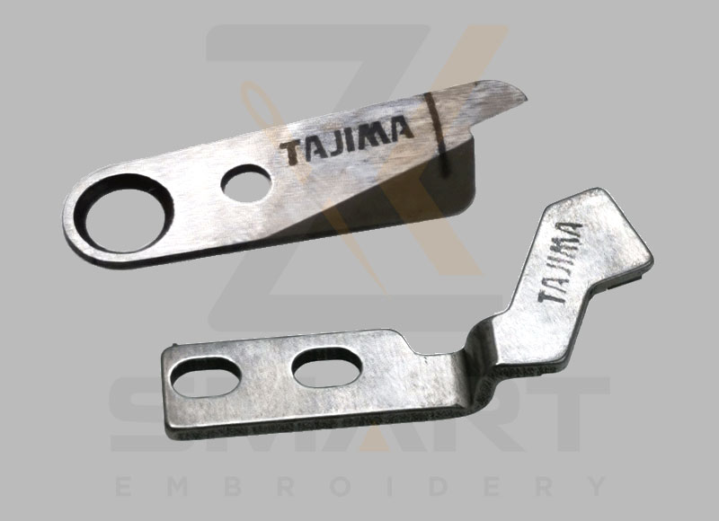 تاجیما کڑھائی مشین بلیڈ فکسڈ اور متحرک چاقو