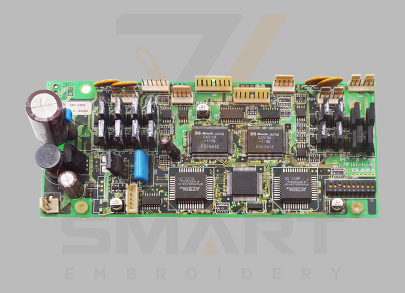 تاجیما کڑھائی مشین کے لئے ایم پی 167-1 کارڈ بورڈ کا استعمال کیا