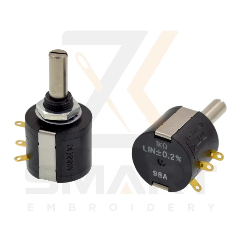 Tajima SWF چینی ہلکی مشین کے حصوں کے لئے Potentiometer M22E10 1K