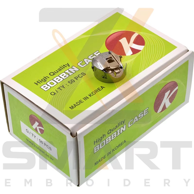 1.6 KOBEST Bobbin Case For Semi Jumbo Rotary Hook Tajima Barudan SWF چینی ہلکی مشین حصوں R02KB-1.6