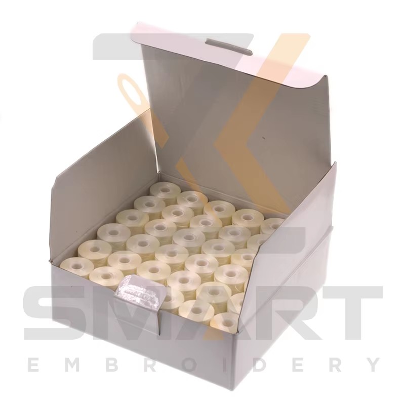 144 ٹکڑے L سائز سفید رنگ Pre-Word Bobbins Embroidery Machine Parts R06-75D/2W-L