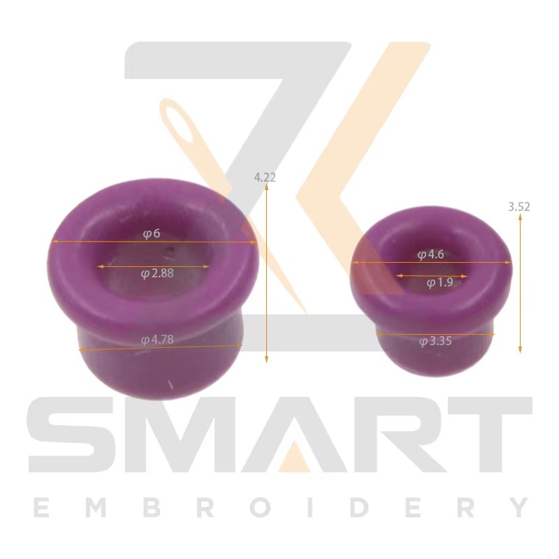 Thread گائیڈ فارسیلین چہرہ TAJIMA SWF چینی ہنگامی مشین حصوں T0706