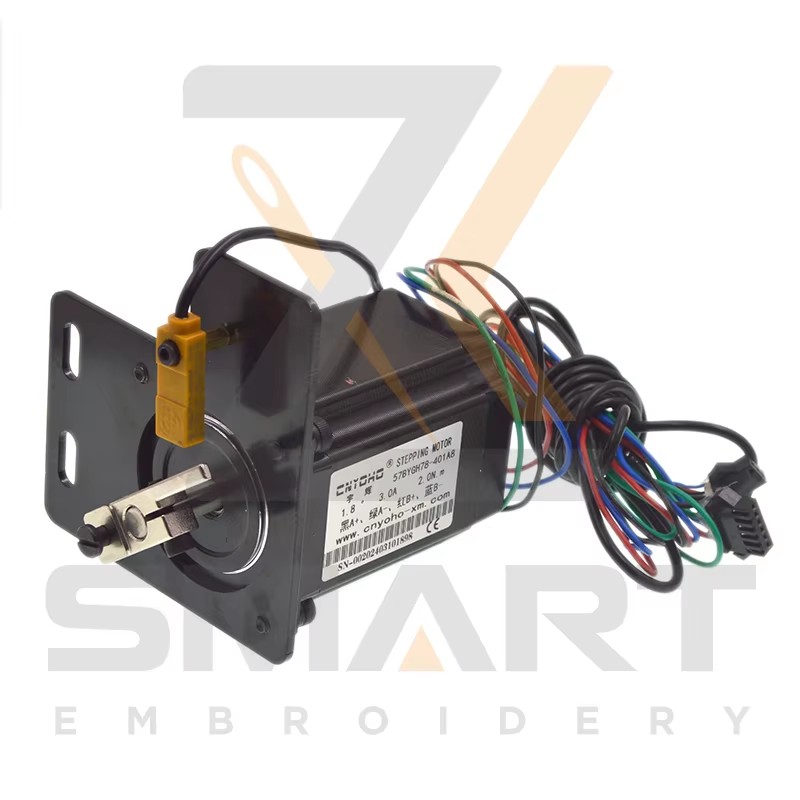 DAHAO A15 4 ہیڈ Embroidery مشین کے حصوں C0202-57BYGH78-401AB کے لئے ٹینسنگ موٹر Ass'y 57BYGH78-401AB