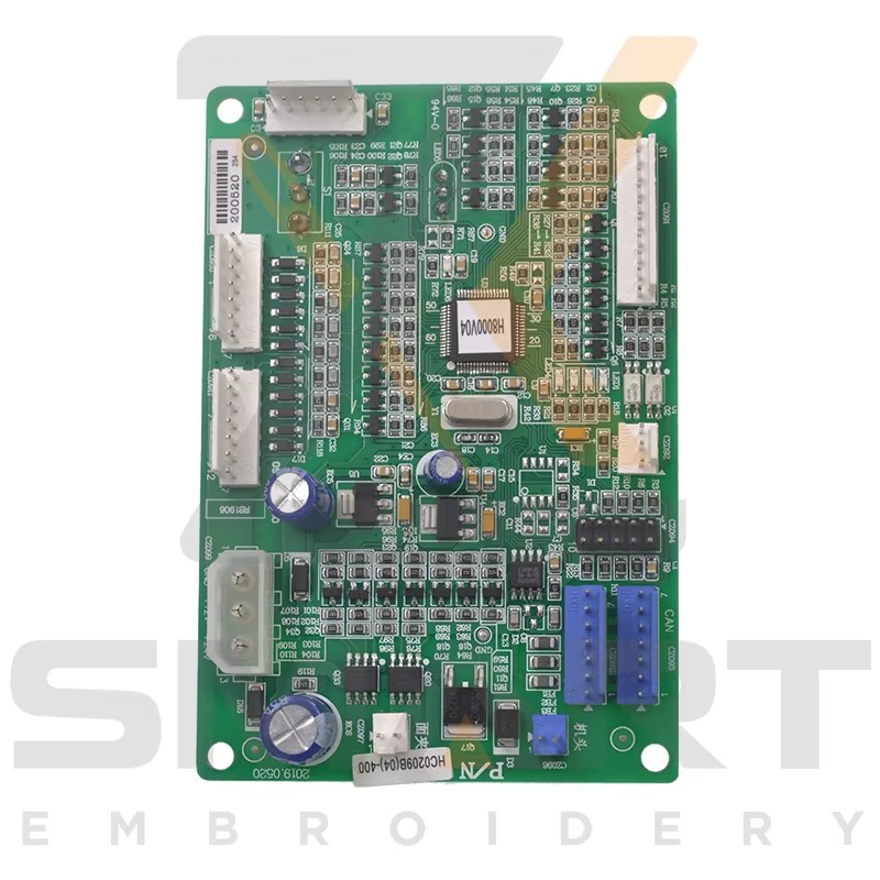 DAHAO تار کا پتہ لگانے کی بورڈ HC0209 کے ساتھ لامپ چینی ہنگامی مشین کے حصوں EDH0502-HC020901-C