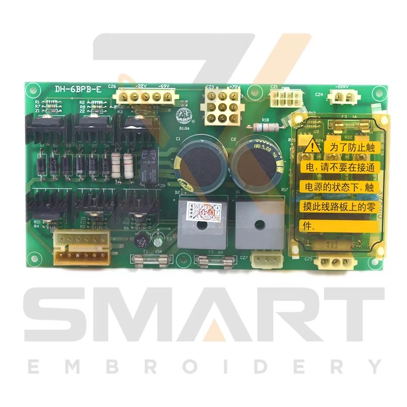 استعمال شدہ DAHAO 6BPB پاور کارڈ چینی ہلکی مشین کے حصوں EDH04-6BPB-U